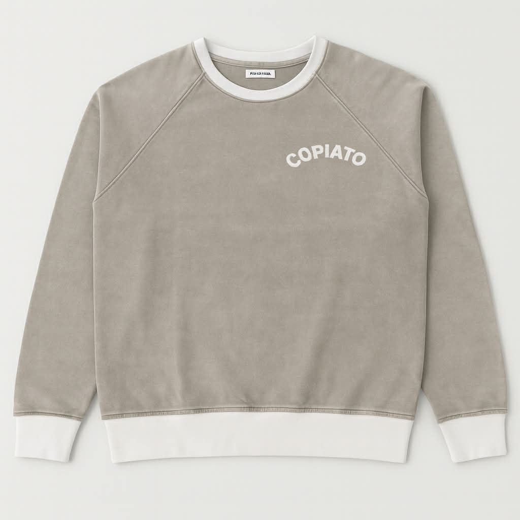 Grey washed sweatshirt