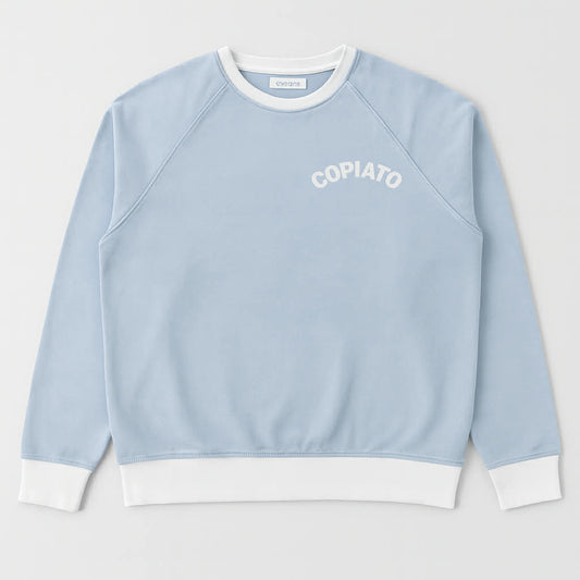 Blue washed sweatshirt